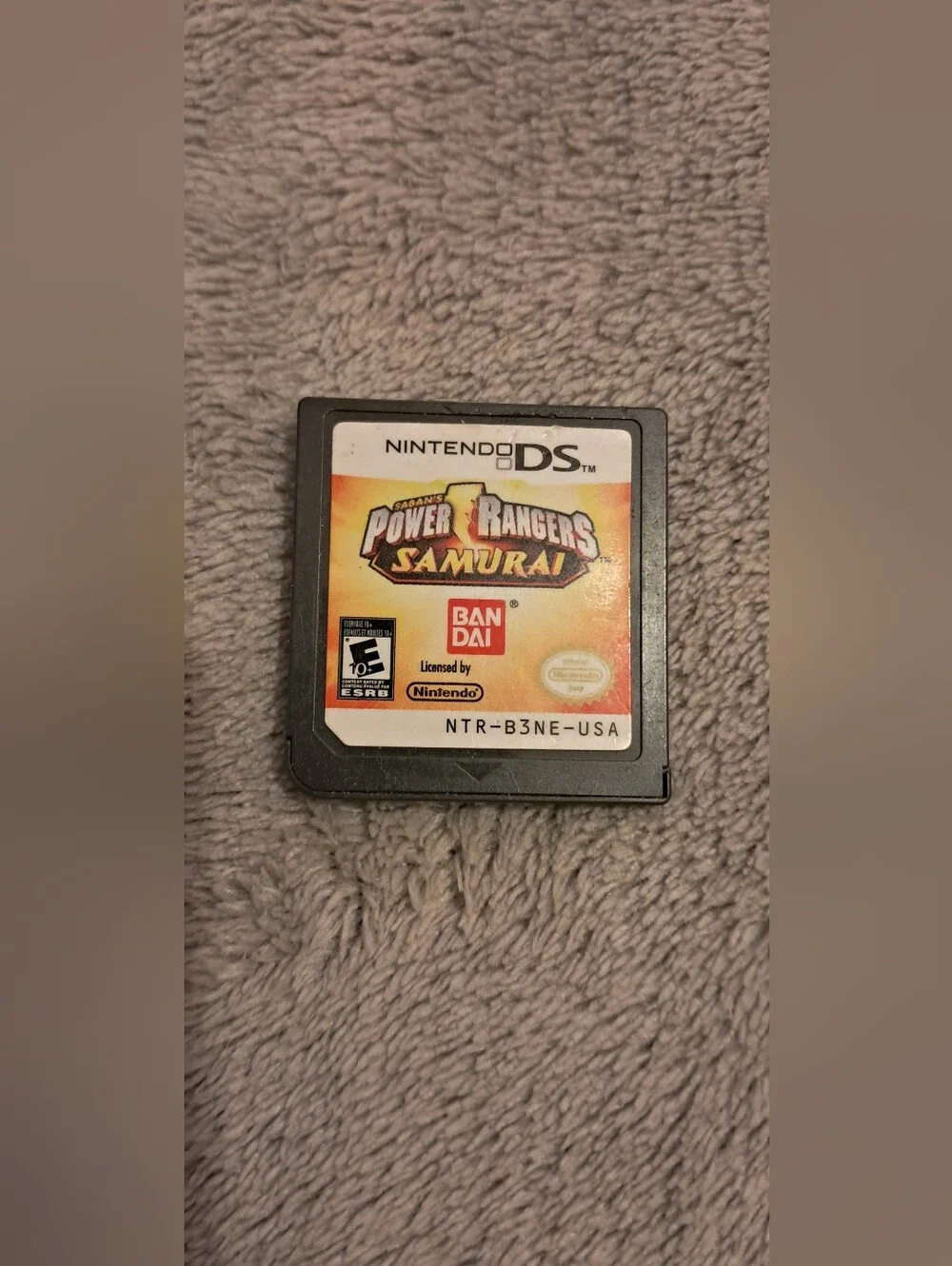 Nintendo DS Power Rangers Samuri Game